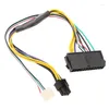 Connecteurs de câbles d'ordinateur S adaptés à Z230 24P à 6P Atx PSU Alimentation Z220 SFF Carte mère 18Awg Durable F19E Drop Delivery Co Otkbj