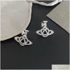 Stud Designer Marca Brincos Luxo Mulheres Moda Jóias Earing Metal Pearl Brinco Cjeweler Mulher Orecchini Klrtreer Drop Delivery Dho6W