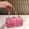 Jiomay design moda bolsas para mulheres designer de luxo bolsas marmoreio noite saco embreagem festa versátil strass bolsa 240131