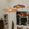 Pendant Lamps Nordic Minimalist Cloth Lights Designer Bohemian Style Chandeliers Living Room Bedroom Restaurant Suspension Luminaire