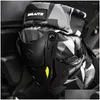 Motorcycle Armor Saite Winter Elbow Knee Pads Protective Equipment Men Protector Antifall Racing Motorcross Gear Leg Protection Drop D Otxy7