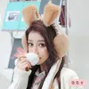 Warm earmuffs womens cute TikTok ear cover plush rabbit ears will move the ears to warm the ears folding ear bags in winter240125