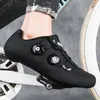 Sapatos de ciclismo sem bloqueio, sapatos de pedal plano para homens, tênis de bicicleta de estrada, mtb, sapatos de ciclismo 240129