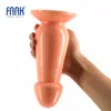 Faak anal vibrador anal plug grande vibrador enorme butt plug rolha grande expansão anal brinquedos sexuais vagina g ponto estimular sex shop 240126