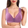 Bras FallSweet Front Closure For Women Plus Size Underwear Seamless Push Up Brassiere Vest Top Sexy Bra