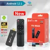 Smart TV Stick TV98 4K Android 121 Box 24G5G WiFi H265 HEVC décodeur Portable avec télécommande 240130