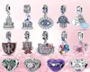 925 Silver Fit P Charm 925 Armband Evil Eye Charms Set Pendant DIY Fine Beads Jewelry9022964