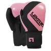 Lekaro Guantes de boxeo de lucha de 12 oz Guantes vacíos para hombres y mujeres Guantes transpirables de lucha libre Equipo de guantes de entrenamiento de lucha 240131