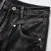 Jeans Uomo Streetwear Y2k Pantaloni larghi neri Autunno Gamba larga Inverno Moda casual Vintage Pantaloni larghi in denim a zampa d'elefante 240123