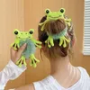 Cartoon Cute Animal Elastico per ragazze Peluche Coda di cavallo Maruko Cravatta per capelli Elastico Anello per capelli Copricapo Ragazze Accessori per capelli per bambini 240118