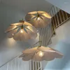 Pendant Lamps Nordic Minimalist Cloth Lights Designer Bohemian Style Chandeliers Living Room Bedroom Restaurant Suspension Luminaire