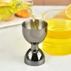 أدوات قياس كوكتيل مزدوج Jigger Stainless Steel S Cup Cup Cup Vintage 1 Oz/ 2 Oz for Bartending Beautiful Cockt