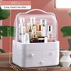 Storage Boxes Jewelry Up Waterproof Large Nail Dustproof Capacity Make Polish Box Beauty Case Container Desktop Cosmetic