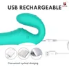 10 snelheden Strapless Strapon Anale Prostaat Massager Dildo Vibrator Vrouwelijke Dubbele Vibrerende G-spot Volwassen Speeltjes voor Vrouwen paar 240126