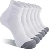 Men's Socks Basketball Solid Color Short Cushioned Women Walking Thickened Mens Sock Bundle Size 12 15