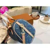 Designer Bags Vintage denim schouder handtas tas tas dames jeans nooit cross -body boston kussen bakken grote capa