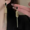 Dangle Earrings 2024トレンドファッションTassel Nuevo en Pendientes Accesorios Para Mujer for Women Party Jewelry Wholesale