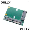 Datorkablar Anslutningar S OLX MSATA SSD till SATA 3 Adapterkort 2,5 tum gränssnitt 5 cm Mini PCIe III Drop Delivery Computers Network OteUy