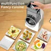 Kitchen Accessories Multi-function Vegetable Shredded Potato Carrot Cutter Household Shredder Rotary Grater Kitchen Gadget Tools 240129