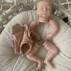 NPK 18 inch Reborn Doll Kit Delilah Levensechte frisse kleur Zachte DIY Pop Onderdelen 240129