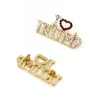 Arts et artisanat J'aime Trump strass broche broches pour femmes paillettes cristal lettres manteau robe bijoux broches livraison directe maison Dh6Nf