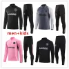 23 24 hommes enfants FC Inter Miami survêtement de football MESSIS Soccer 2023 2024 MATUIDI HIGUAIN maillots de football TRAPP Inter Miami coupe-vent vêtements de sport