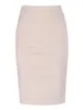 スカートマルチカラー2024女性スカート冬の固形スエードワークウェアパッケージヒップペンシルミディボディコンフェミニナ