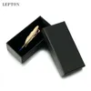 Black Paper Tie Clips Boxes 30 PCS/Lots High Quality Black matte paper Jewelry Boxes Cuff links Carrying Case wholesale 240119