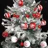 Party Decoration 2024 Christmas Tree Ball Ornaments 44st Set Colorful Xmas Shatterproof Hanging Decor