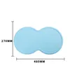 Kennels 48 27cm Pet Dog Puppy Cat Feeding Mat Pad Cute Cloud Shape Silicone Dish Bowl Food Feed Placement Accessories