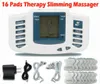Novo botão inglês estimulador muscular elétrico emagrecimento massageador pulso dezenas máquina de acupuntura 16padseuus plug8208102