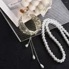 Haarspeldjes Parel Hanger Elegant Schattig Hoge Vaste Clip Kleine Klauw Vrouwen Hoofddeksels Vlinder Chinese Stijl