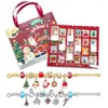 Schakelarmbanden Kerstsieraden Adventskalender DIY Meisjes Countdown Blind Box 2024