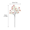 Fiori decorativi 70 cm Schiuma Ramo di albero di agrifoglio Bacca artificiale Simulazione Decorazione vegetale per la casa Festa di nozze Ornamento per interni ed esterni