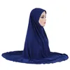 Vêtements ethniques Musulman Instant Hijab pour les femmes Ramadan Prière Head Wrap Châles Malaisie Turban Chapeaux Prêt à porter le foulard directement