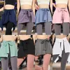 Actieve shorts Sportyoga Korte rok Anti-wandelen Scheet Hippe sjaal Ballet Laat de schoonheid zien die bij jou hoort