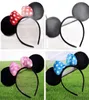 Whole 6 Color Girls Hair Accessories Mouse Ear S Headband Hair Band Baby Kids Cute Halloween Christmas Cosplay Headdr7700720