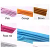 Titanium Sport Accessories Cooling Towel 100Pcs 30X90Cm Ice Cold Sports Opp Bag Summer Sun Stroke Exercise Polyester Soft Breathable D Ote6U