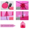 Tents And Shelters Kids Play Tent For Children Pink Indoor Outdoor Gifts Travel Home Girls