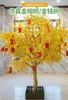 Decorative Flowers Simulated Golden Banyan Tree Money Wealth Shopping Mall El Year's Wish Red Envelope