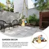 Décorations de jardin Couple' Pendentif Décor pour Miniature Paysage Statues Cintre Résine Amants Figurines Ornements