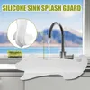 Kitchen Faucets Sink Splash Guard High Quality Silicone For Suitable Bathroom With Vacuum Suction Cup