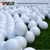 Groothandel 10 stks PGM Dubbellaags Golfballen Swing Putting Oefenbal Witte Standaard Blank Aanpasbare 240131