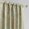 Designer Damask Curtains for Room Decoration 108 Inches Long Faux Silk Room Darkening Curtains 1 Panel Curtain and Net Curtain 240118