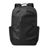 Mochila Hombre Nylon Negro Multifuncional Ocio Al Aire Libre 15.6 Pulgadas Portátil Hombres Repelente Al Agua