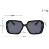 Lunettes de soleil design lettre C grand cadre lunettes de soleil colorées marque UV400 lentilles lunettes pour homme femme extérieur oh6285