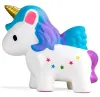 Jumbo Squishy Kawaii cheval gâteau cerf Animal Panda écrase lente augmentation soulagement du Stress jouets à presser pour les enfants G0207