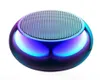 Portable Speakers Mini Small Steel Cannon Wireless Bluetooth Speaker Subwoofer Round Outdoor Mobile Home Computer o2849420