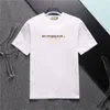 Man's T-shirt Summer Casual Tshirt Designer Ubrania Kobiety T Shirt krótkie rękaw Białe czarne kolor okrągły szyję listek Top Tee Fail Casual Loose Streetwear