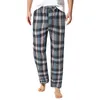 Men's Pants Fashion Mens Plaid Pajama Loose Casual Trousers Clothing Drawstring Elastic Waist Sleep Bottoms Pantalones 2024